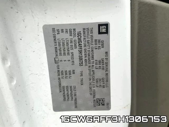 1GCWGAFF3H1306753 фото 2