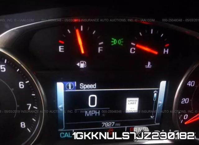 1GKKNULS7JZ230182 фото 8