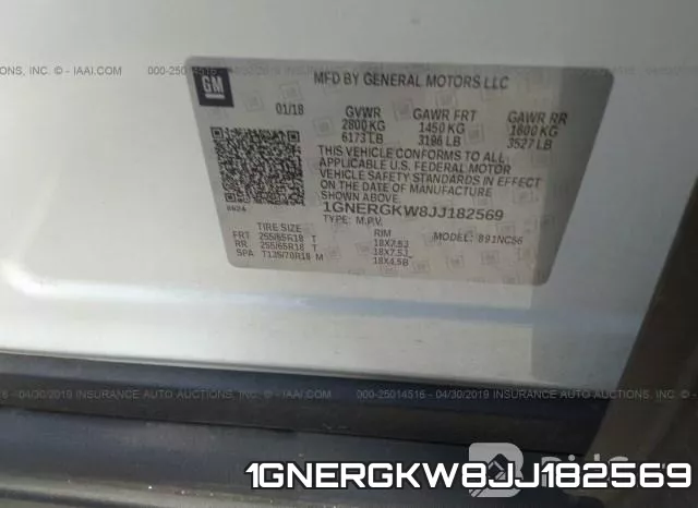 1GNERGKW8JJ182569 фото 10