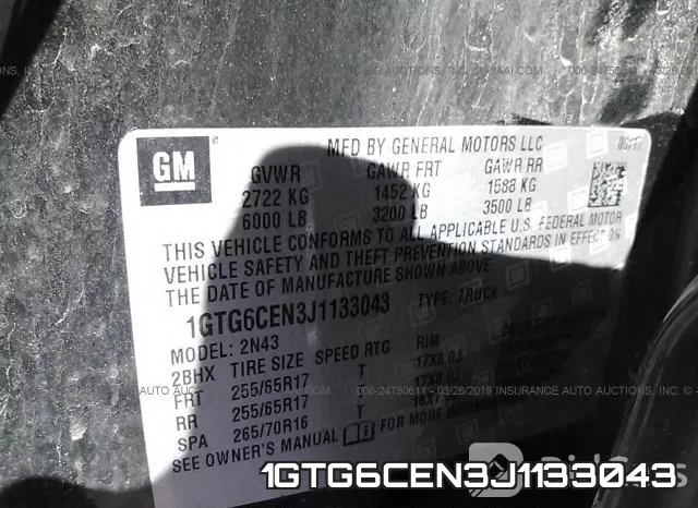 1GTG6CEN3J1133043 фото 10