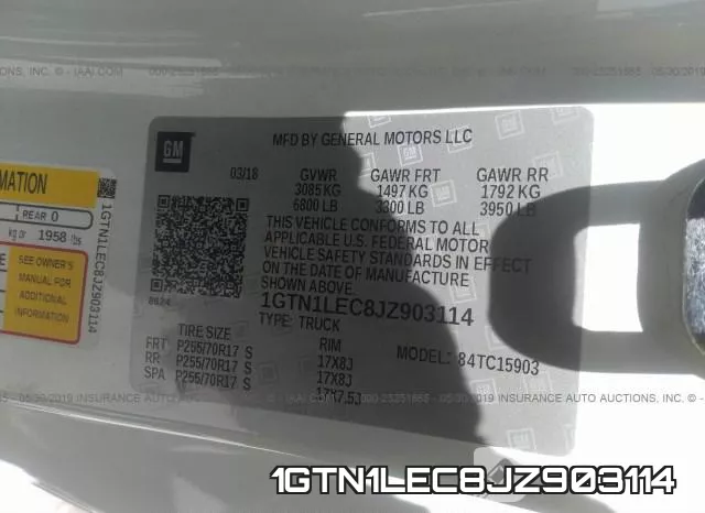 1GTN1LEC8JZ903114 фото 10