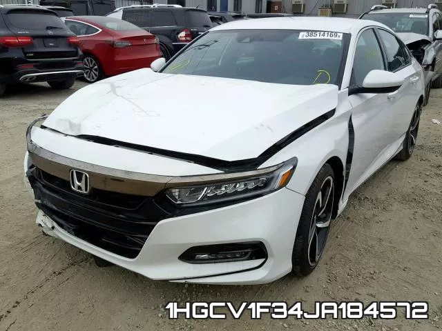 1HGCV1F34JA184572 фото 3
