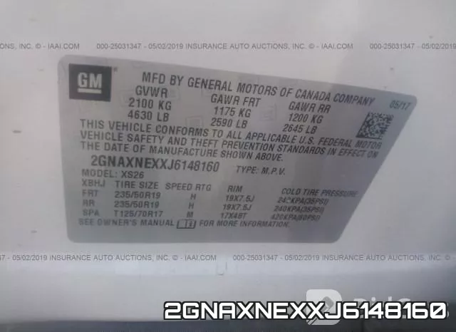 2GNAXNEXXJ6148160 фото 10