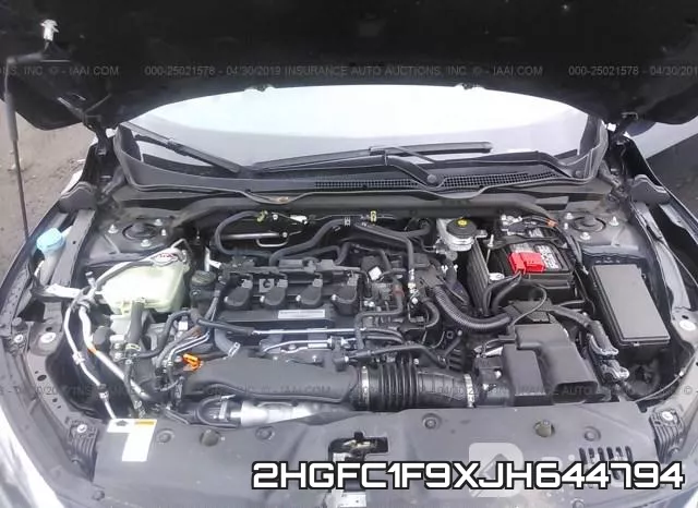 2HGFC1F9XJH644794 фото 2