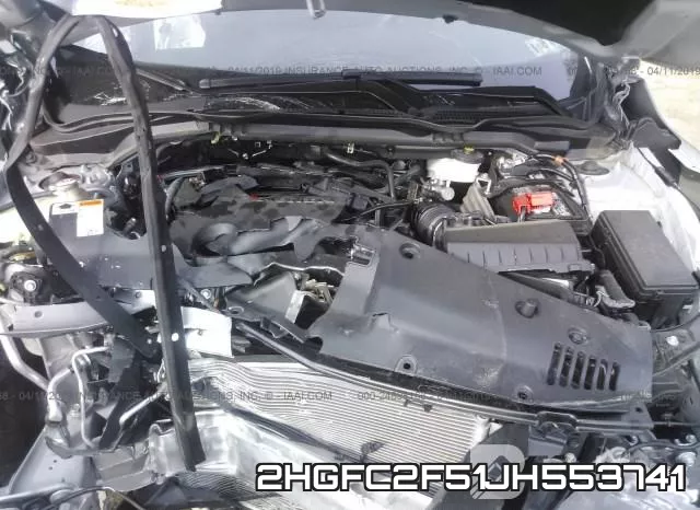 2HGFC2F51JH553741 фото 2