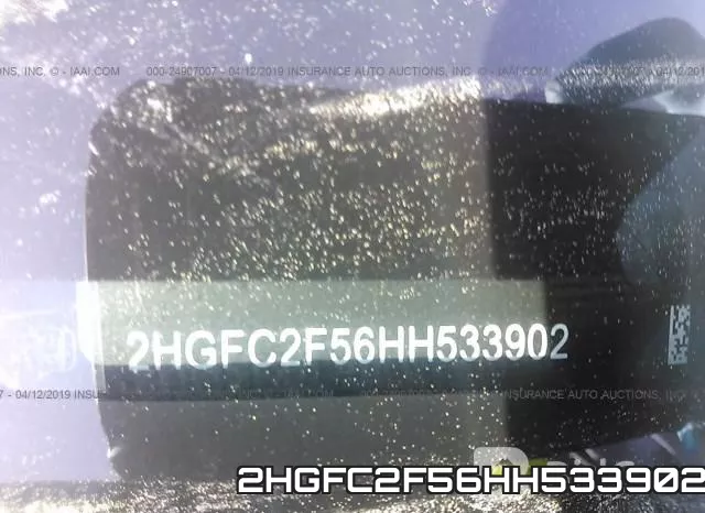 2HGFC2F56HH533902 фото 10