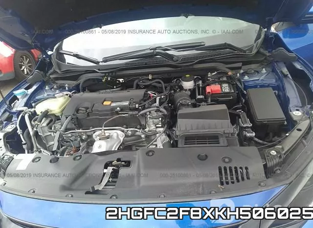 2HGFC2F8XKH506025 фото 2
