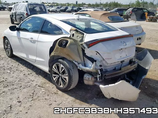 2HGFC3B38HH357493 фото 4