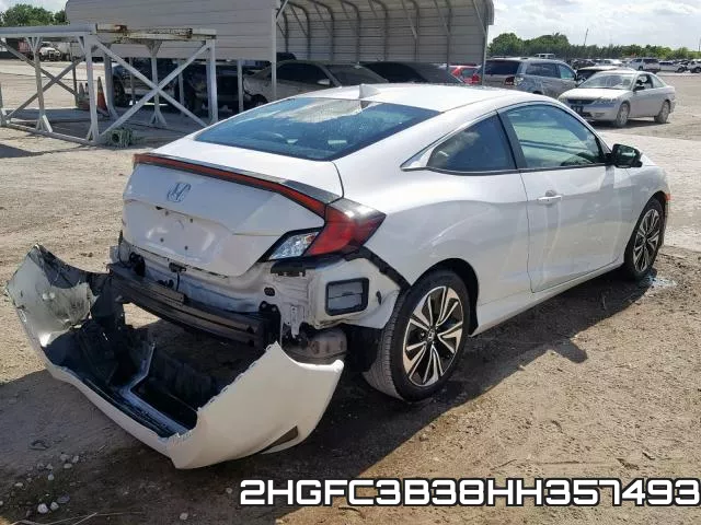 2HGFC3B38HH357493 фото 5