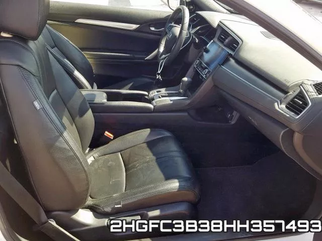 2HGFC3B38HH357493 фото 6
