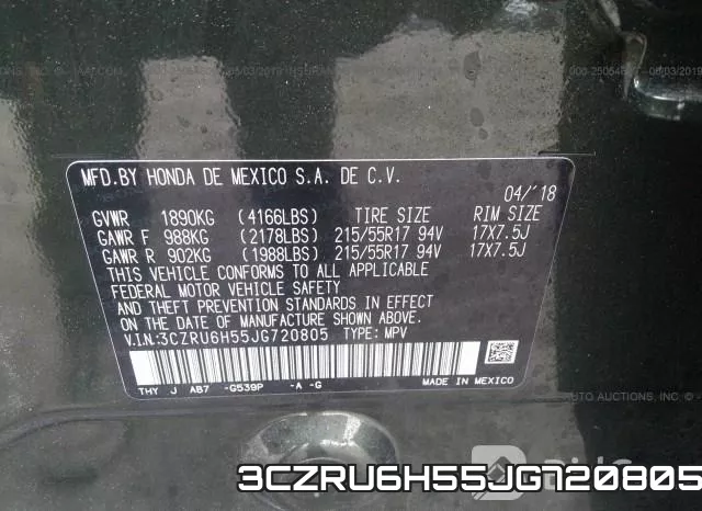 3CZRU6H55JG720805 фото 10