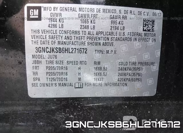 3GNCJKSB6HL271672 фото 10