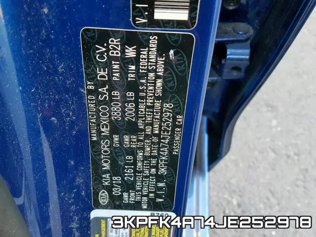 3KPFK4A74JE252978 фото 2