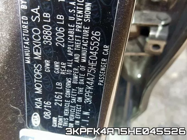 3KPFK4A75HE045526 фото 2