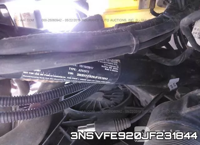 3NSVFE920JF231844 фото 2