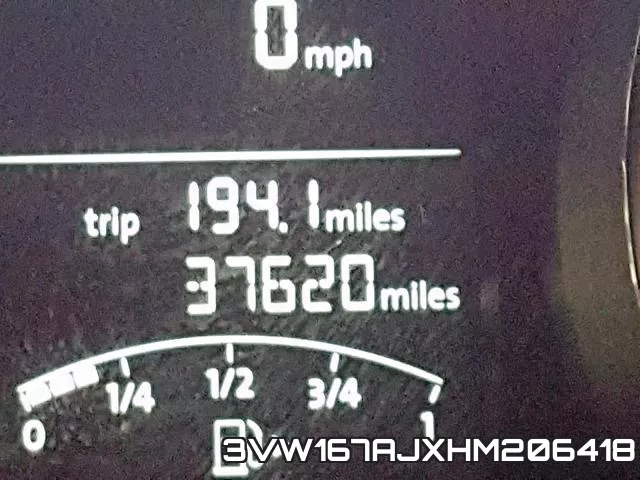 3VW167AJXHM206418 фото 9