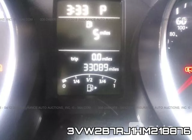 3VW2B7AJ1HM218876 фото 8