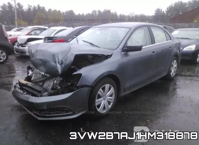 3VW2B7AJ1HM318878 фото 3