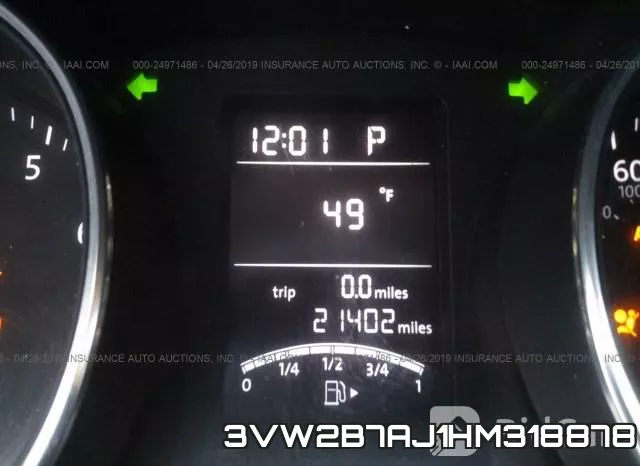 3VW2B7AJ1HM318878 фото 8