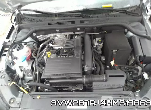 3VW2B7AJ4HM319863 фото 2