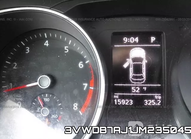 3VWDB7AJ1JM235045 фото 8