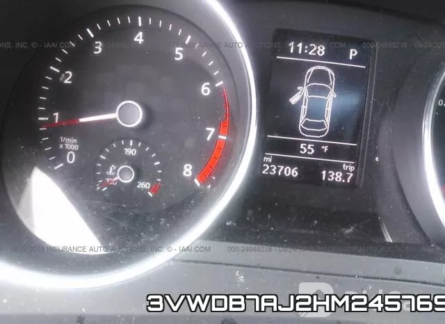 3VWDB7AJ2HM245769 фото 8