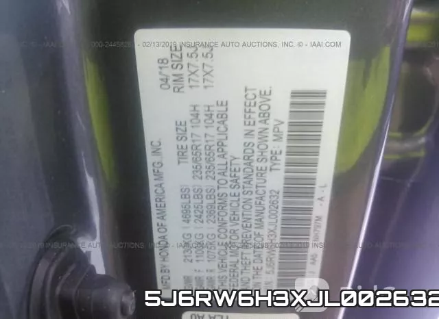 5J6RW6H3XJL002632 фото 10
