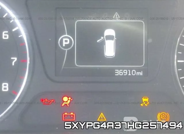 5XYPG4A37HG257494 фото 8