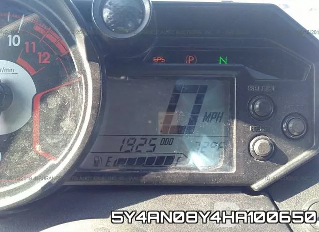 5Y4AN08Y4HA100650 фото 8