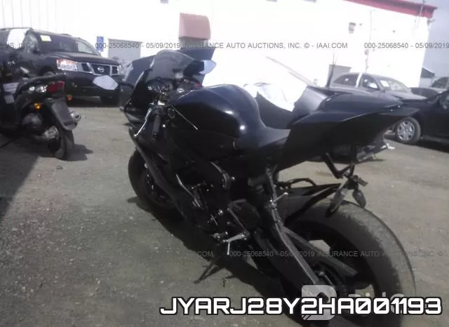 JYARJ28Y2HA001193 фото 4