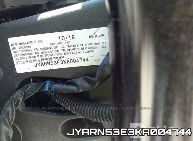 JYARN53E3KA004744 фото 2