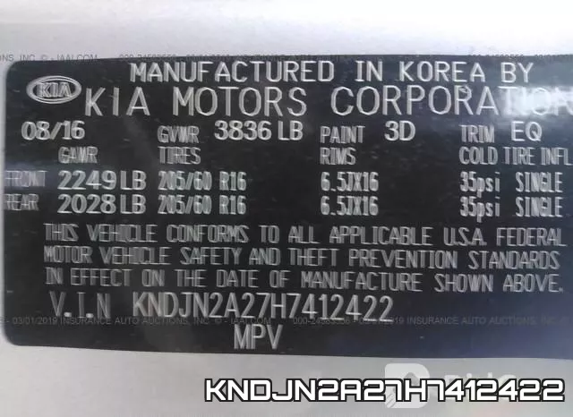 KNDJN2A27H7412422 фото 10