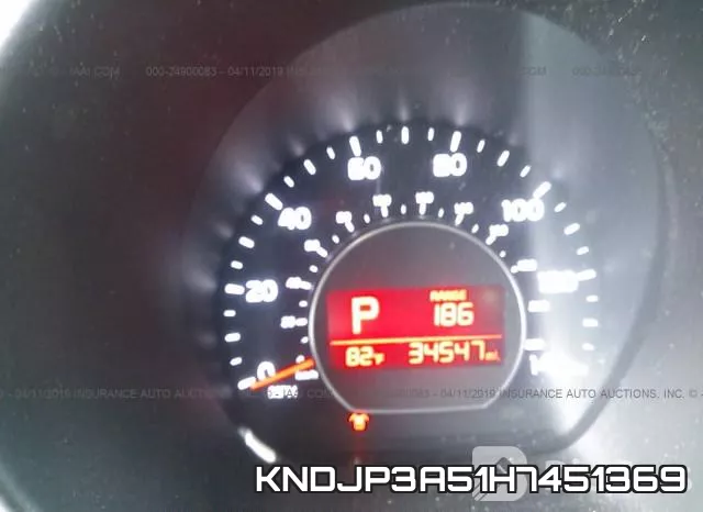 KNDJP3A51H7451369 фото 8