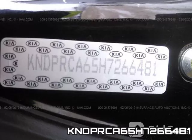 KNDPRCA65H7266481 фото 10