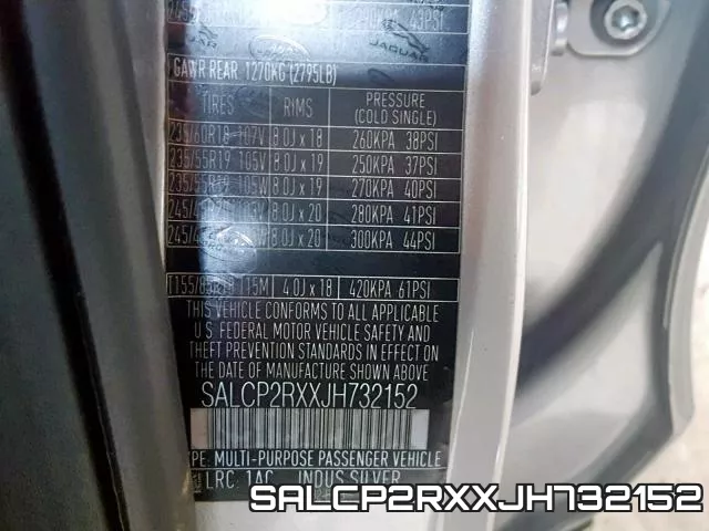 SALCP2RXXJH732152 фото 2