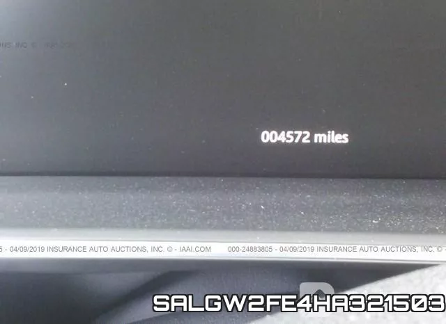 SALGW2FE4HA321503 фото 7