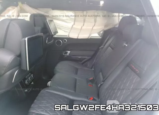 SALGW2FE4HA321503 фото 8