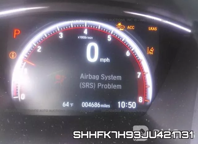 SHHFK7H93JU421731 фото 8