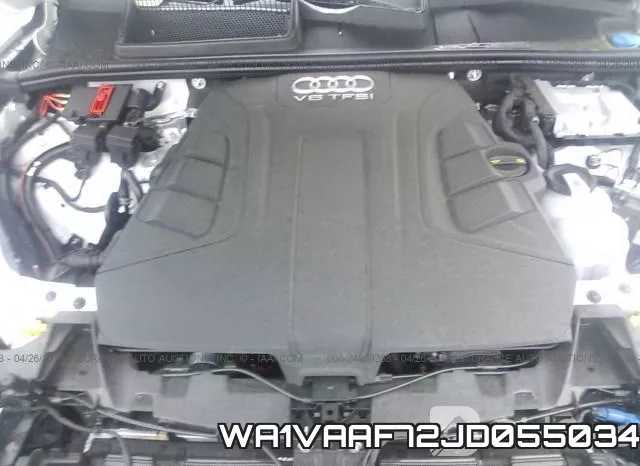 WA1VAAF72JD055034 фото 2