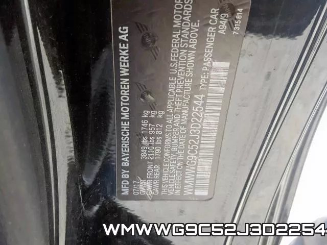 WMWWG9C52J3D22544 фото 2