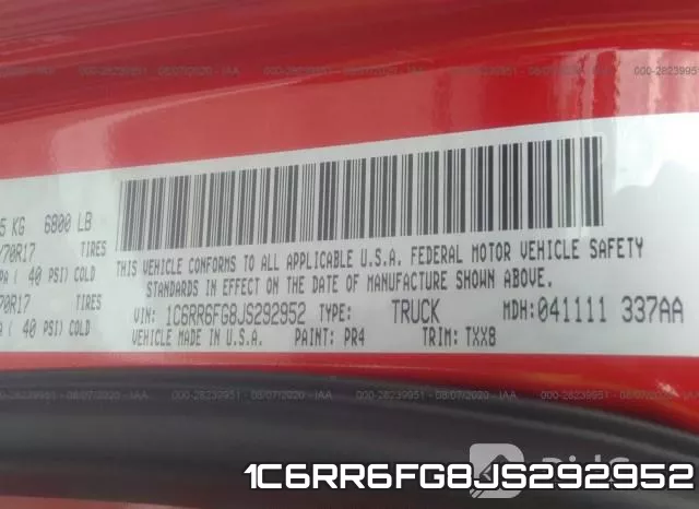 1C6RR6FG8JS292952 фото 10