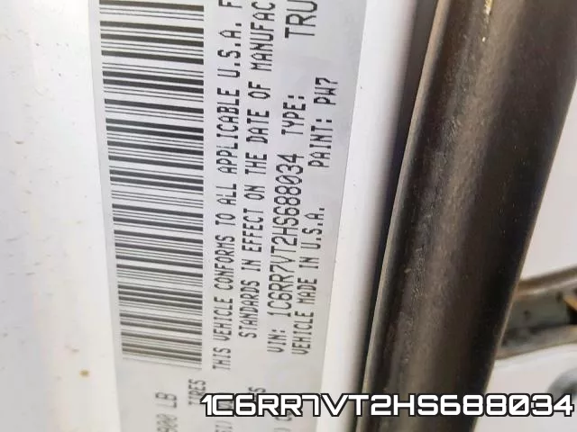 1C6RR7VT2HS688034 фото 2