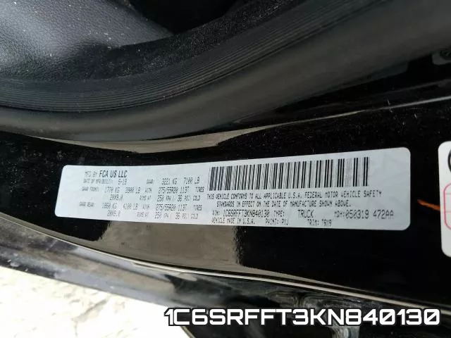 1C6SRFFT3KN840130 фото 2