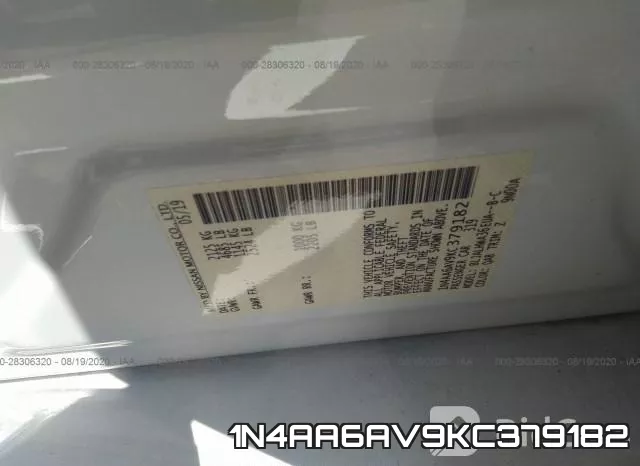 1N4AA6AV9KC379182 фото 10