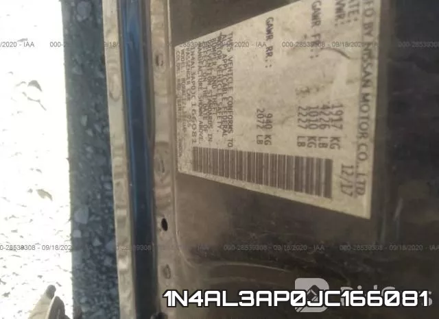 1N4AL3AP0JC166081 фото 10