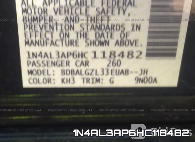 1N4AL3AP6HC118482 фото 10