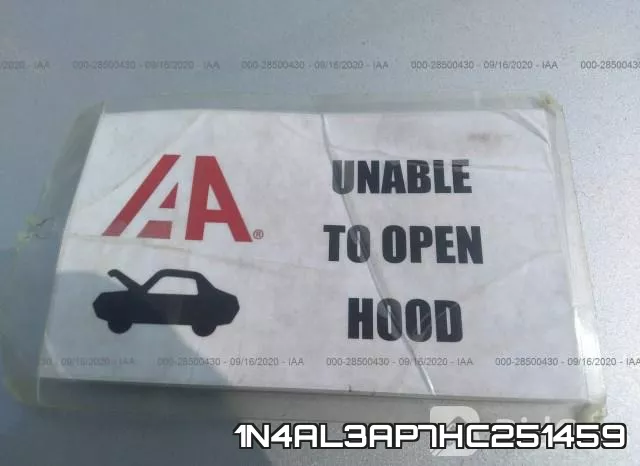 1N4AL3AP7HC251459 фото 2