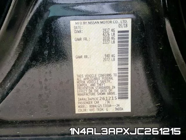 1N4AL3APXJC261215 фото 2