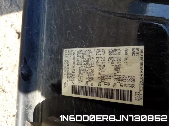 1N6DD0ER8JN730852 фото 2