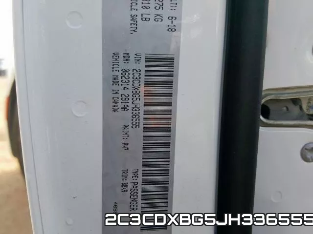 2C3CDXBG5JH336555 фото 2